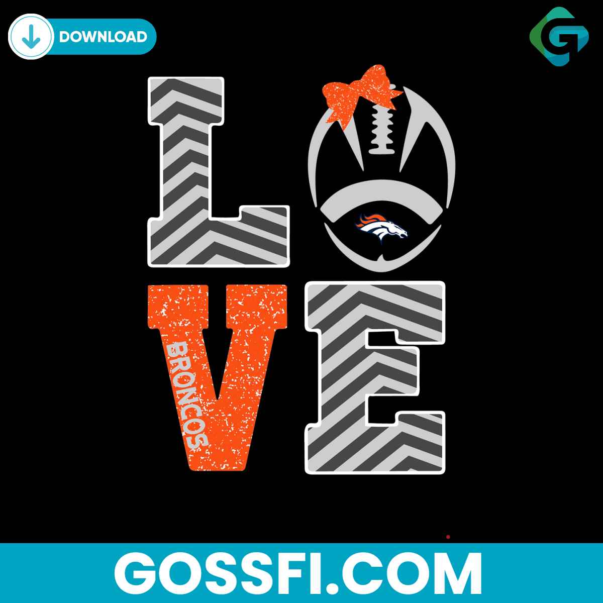 love-broncos-svg-digital-download