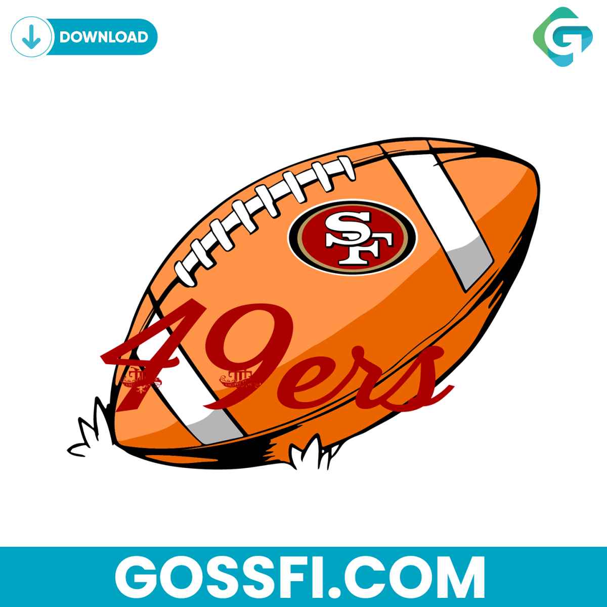 san-francisco-49ers-nfl-football-svg-digital-download