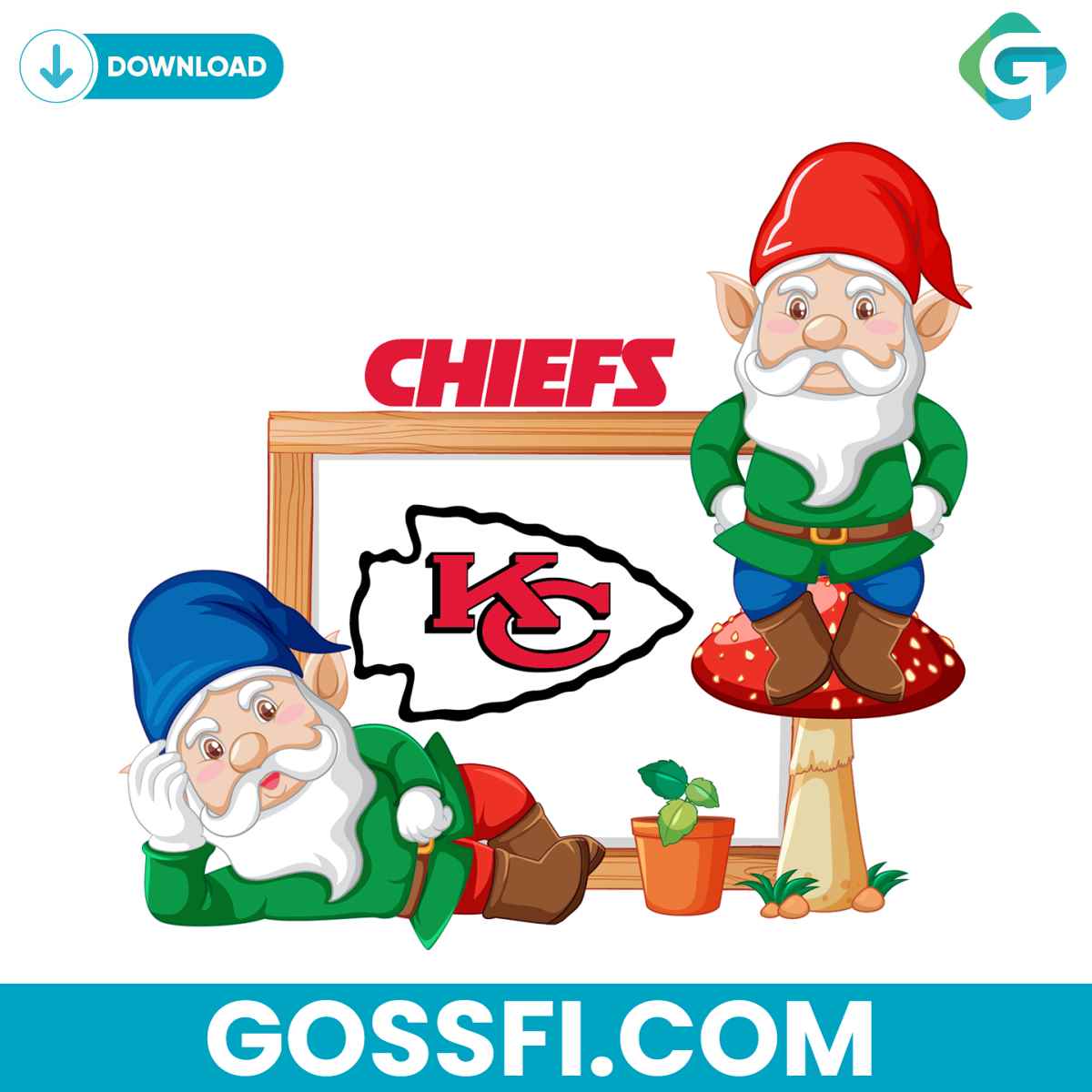 gnome-with-kansas-city-chiefs-svg