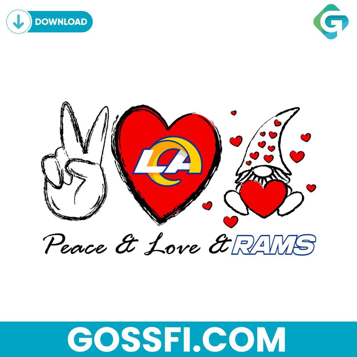 peace-love-rams-svg-digital-download
