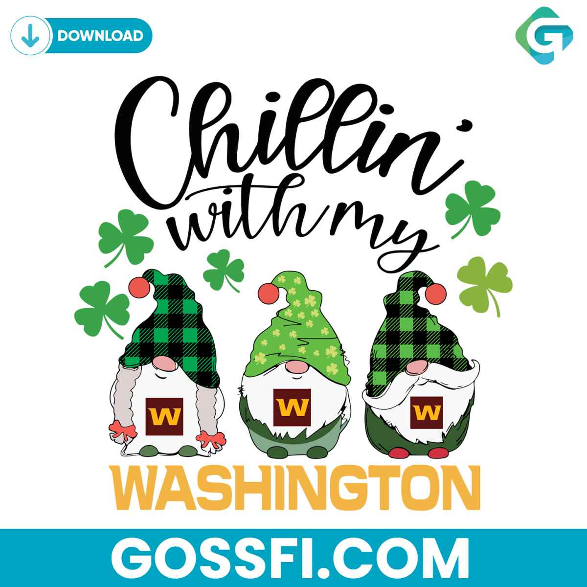 chillin-with-my-washington-football-team-svg