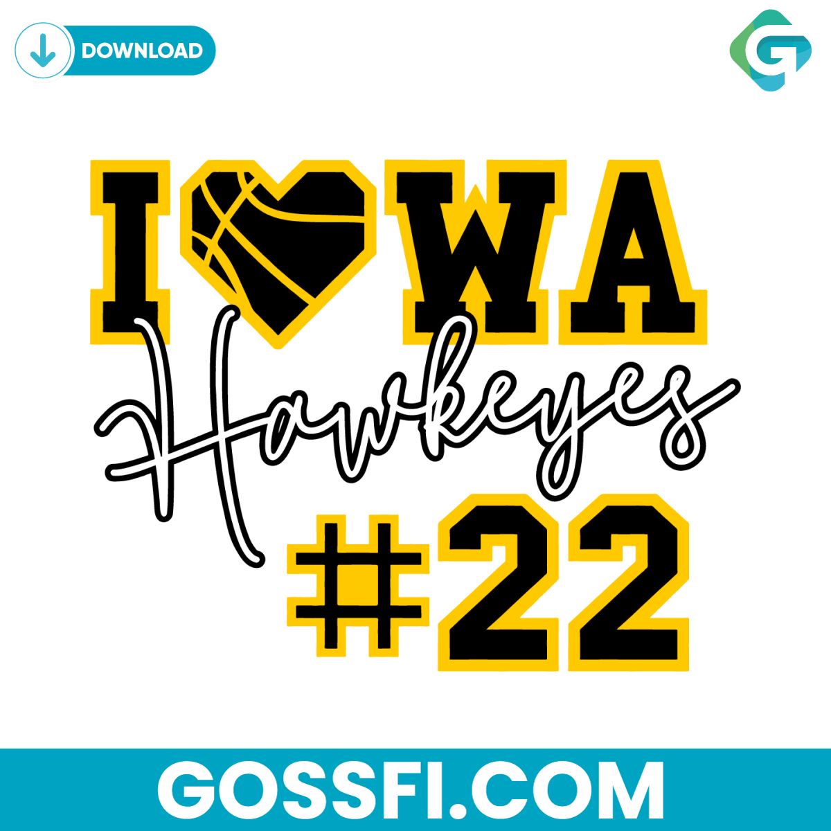 caitlyn-clark-22-iowa-hawkeyes-ncaa-svg-digital-download