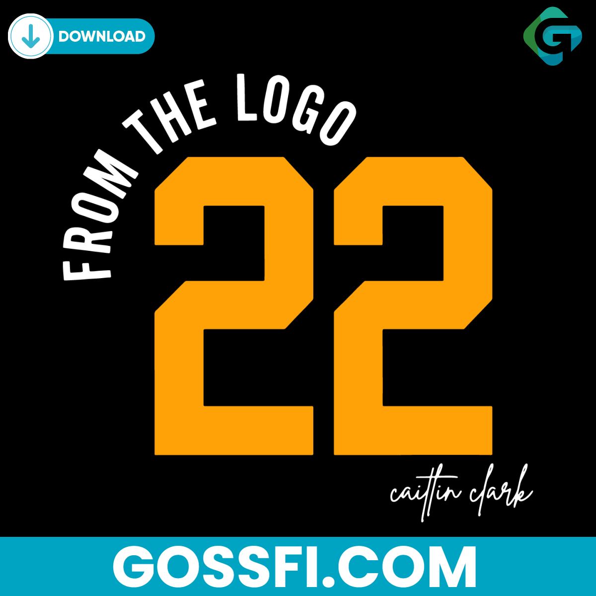 from-the-logo-22-caitlin-clark-iowa-hawkeyes-svg-digital-download