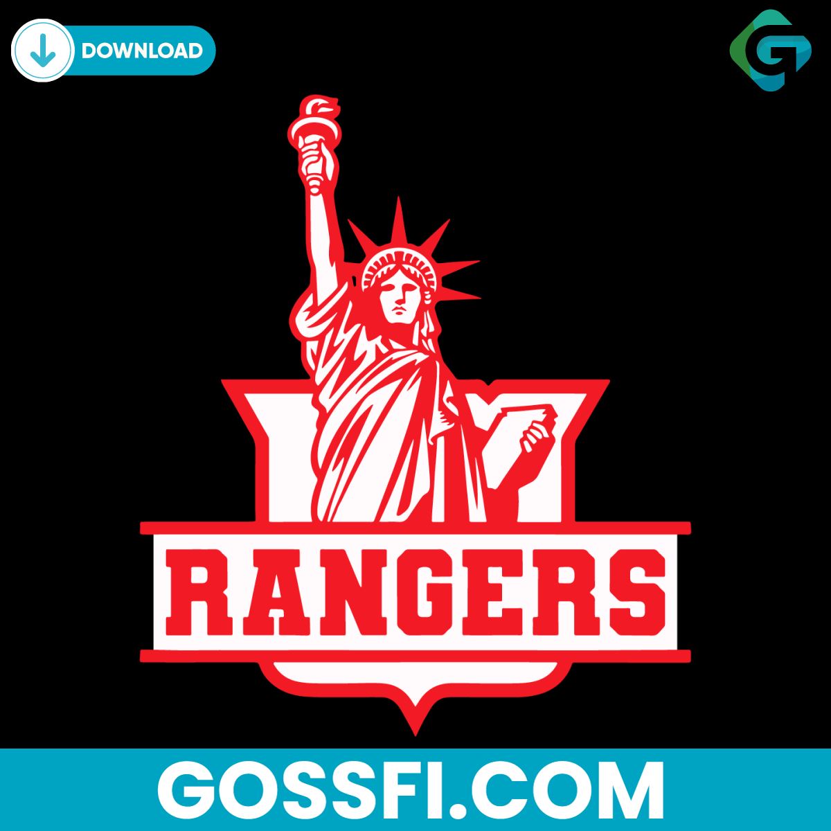 ny-rangers-statue-of-liberty-svg-digital-download
