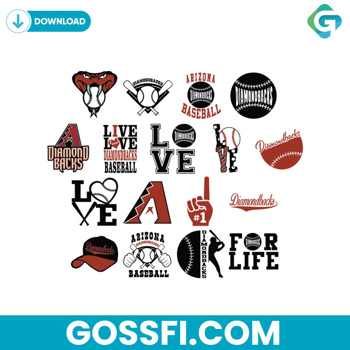 arizona-diamondbacks-bundle-mlb-baseball-team