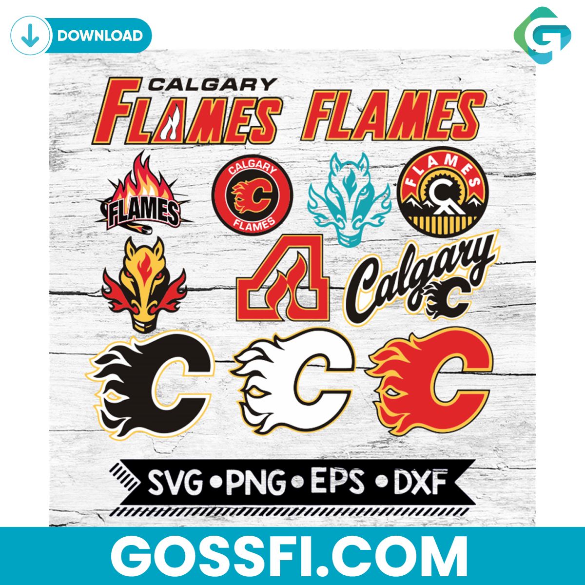 calgary-flames-svg-nhl-bundle