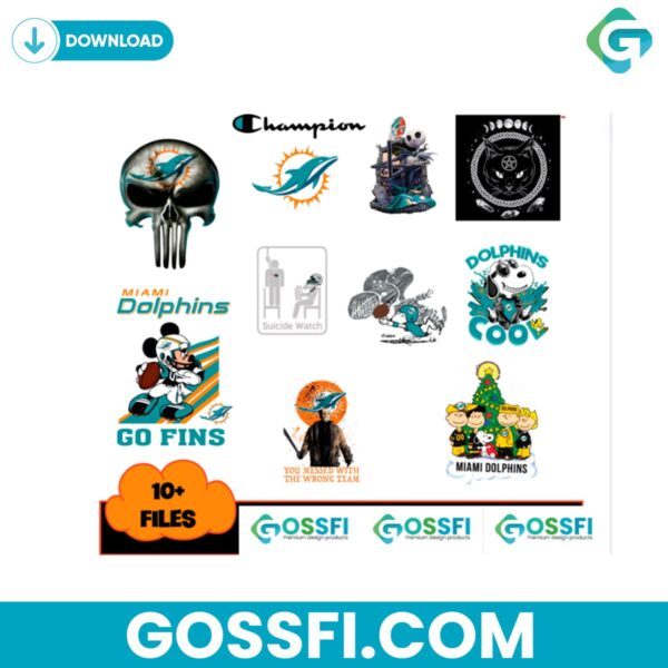 bundle-sport-miami-dolphins-nfl-svg-digital-download