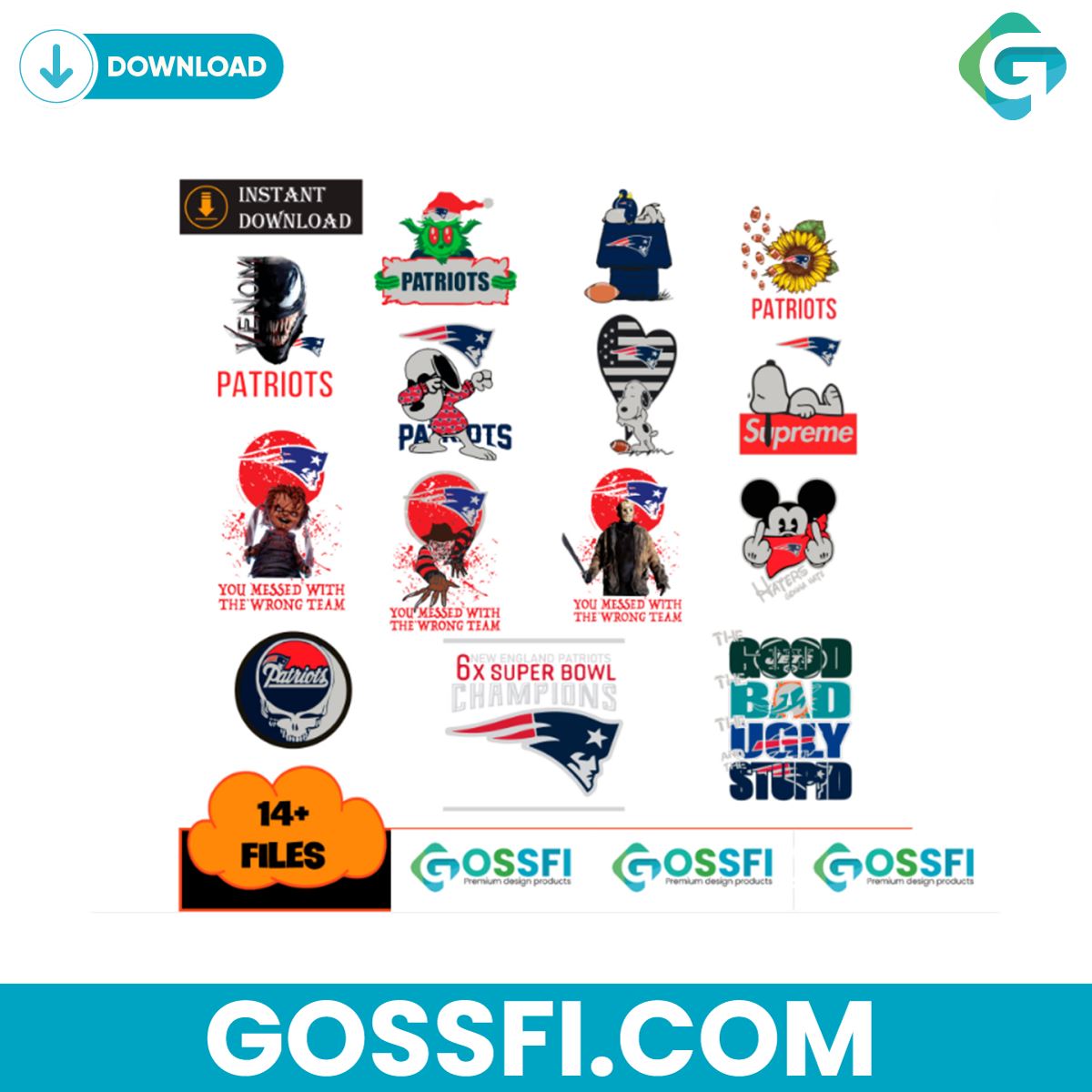 bundle-new-england-patriots-nfl-team-svg-digital-download