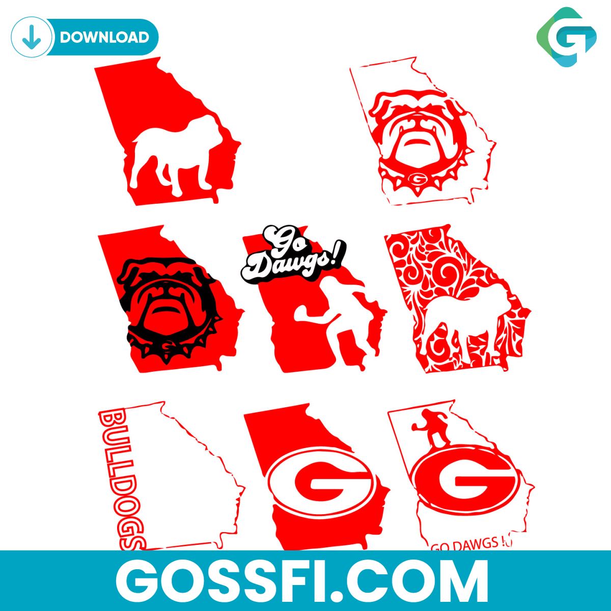 georgia-bulldogs-football-ncaa-sport-svg