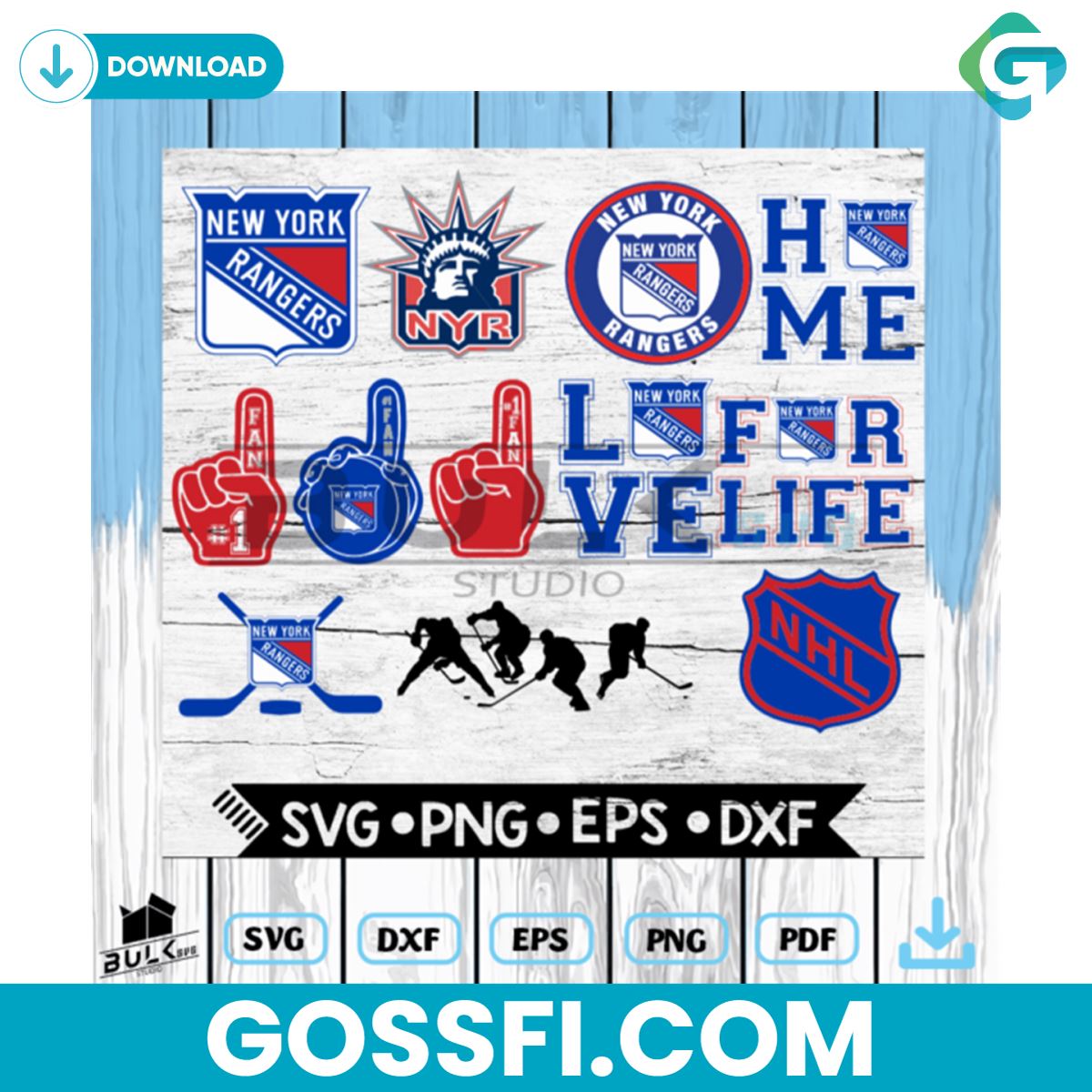 new-york-rangers-bundle-svg