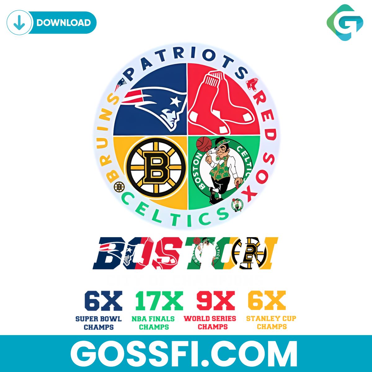 boston-city-of-champions-sport-team-logo-png-download