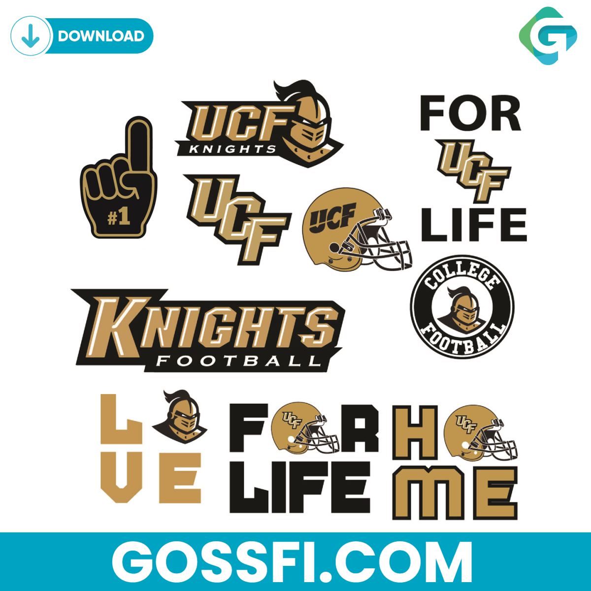 bundle-ucf-knights-svg-digital-download