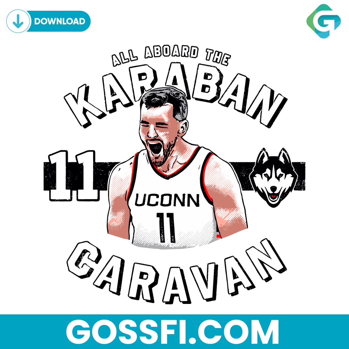 all-aboard-the-karaban-caravan-shout-huskies-ncaa-svg