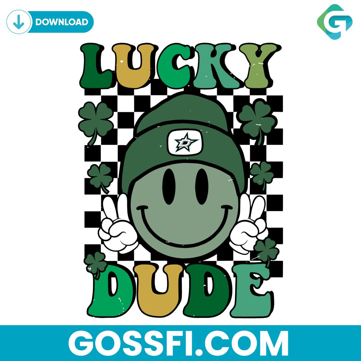 happy-face-lucky-dude-dallas-stars-svg