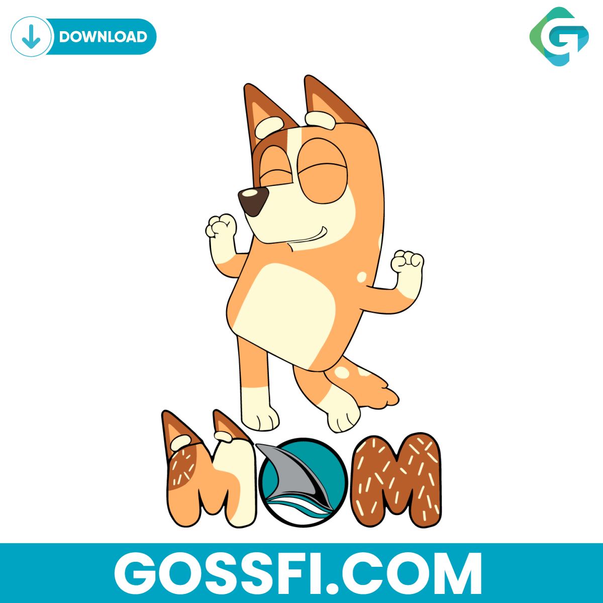 bluey-mom-san-jose-sharks-hockey-svg-digital-download
