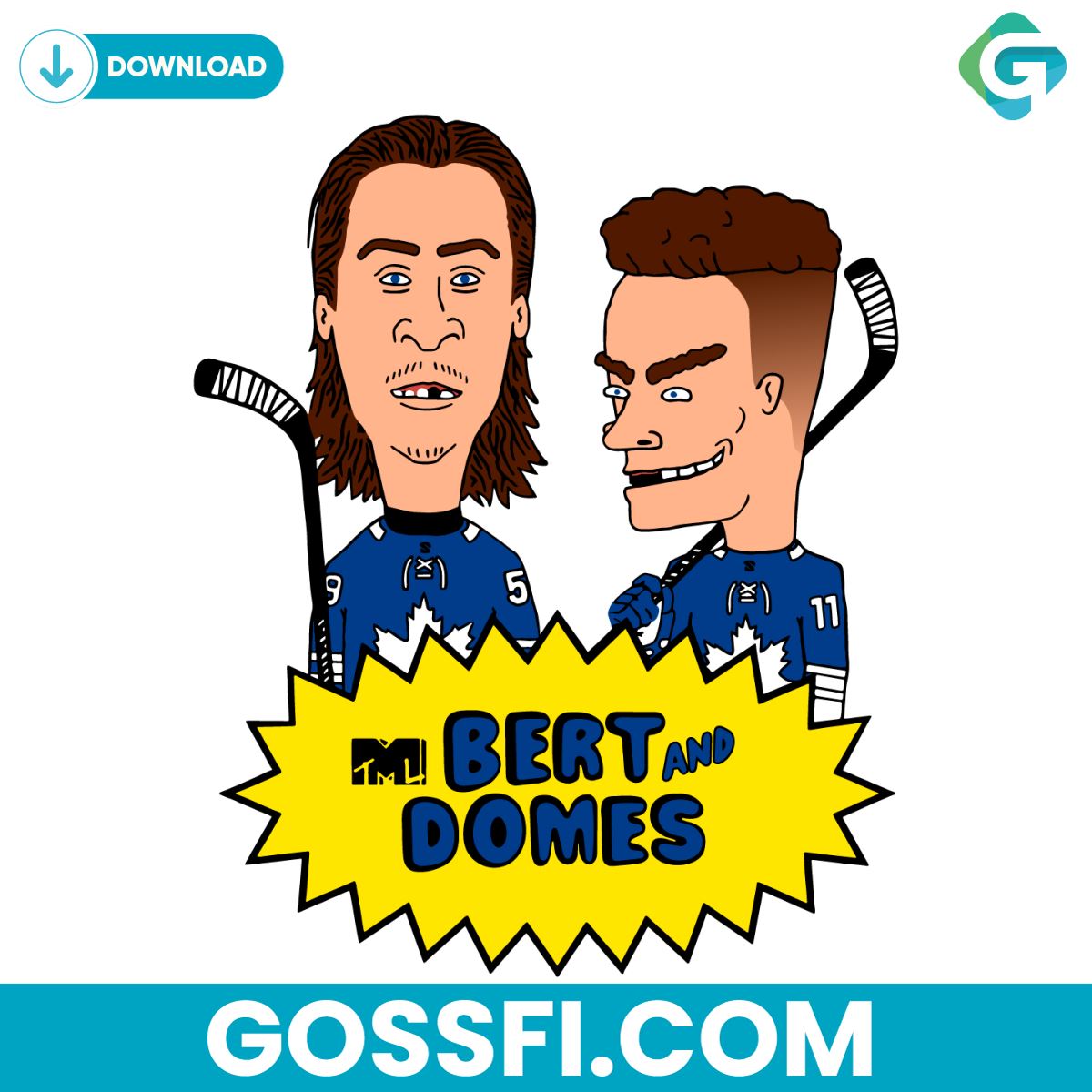 bert-and-domes-toronto-maple-leafs-hockey-svg