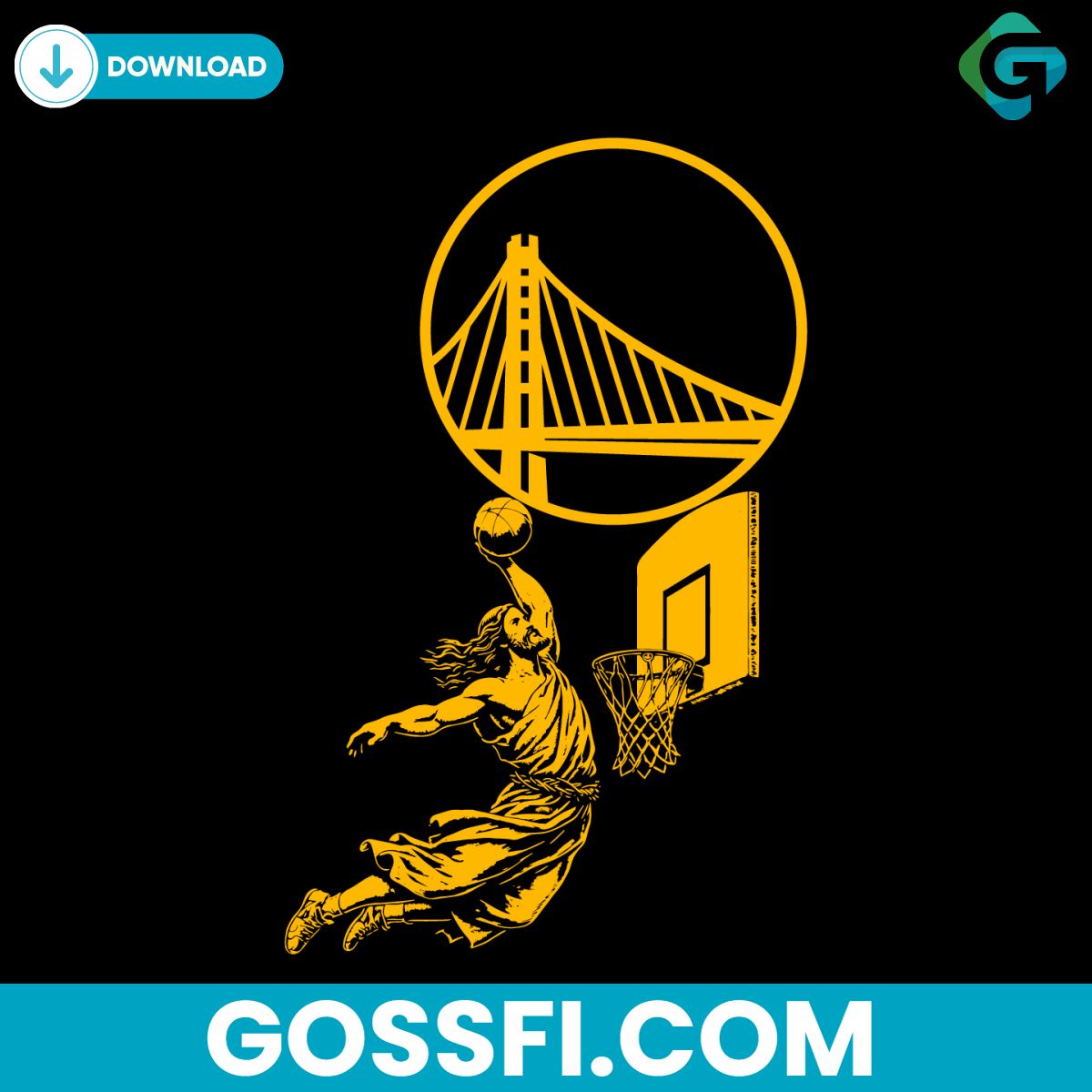 funny-jesus-play-basketball-golden-state-warriors-svg