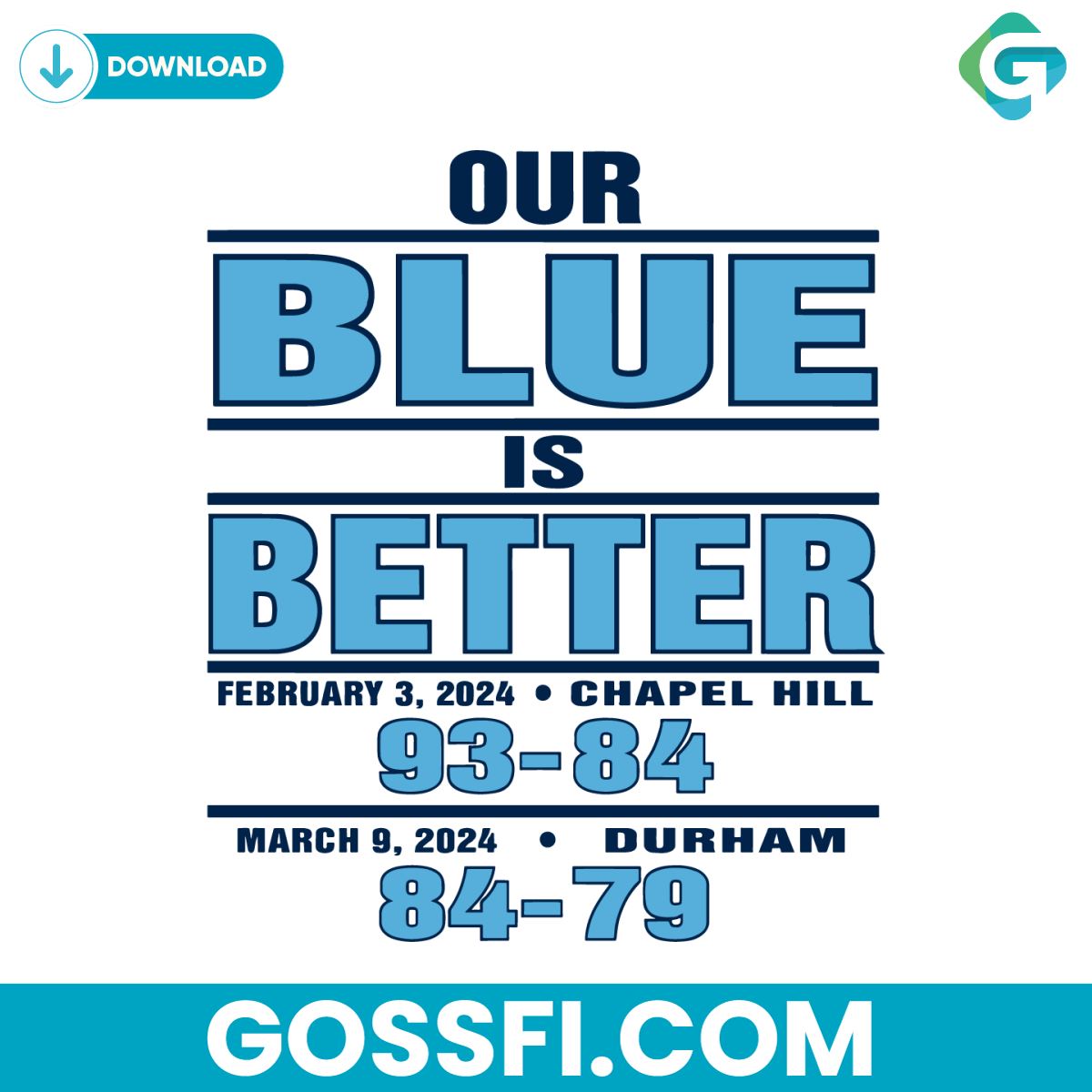 our-blue-is-better-north-carolina-tar-heels-ncaa-svg