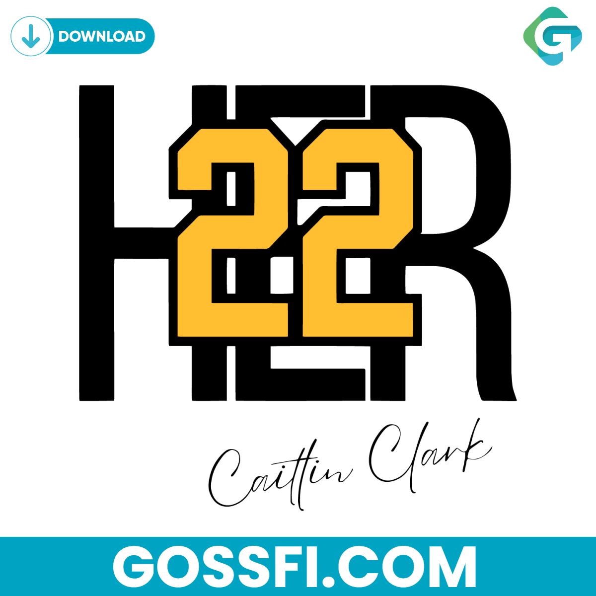 her-22-caitlin-clark-iowa-hawkeyes-ncaa-basketball-svg