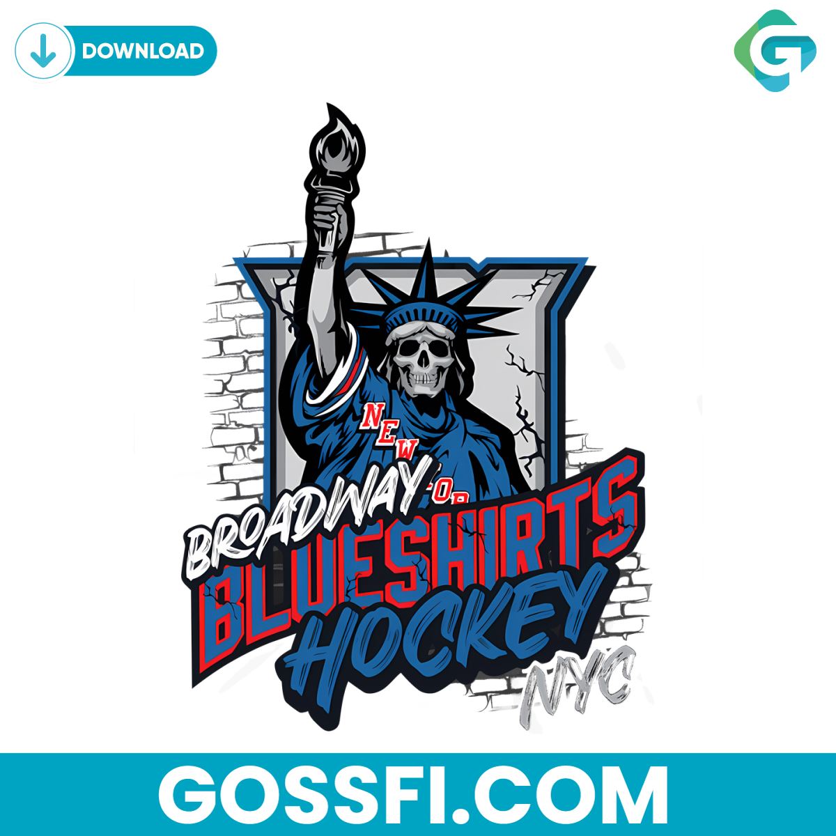 broadway-blueshirts-hockey-nyc-skeleton-png