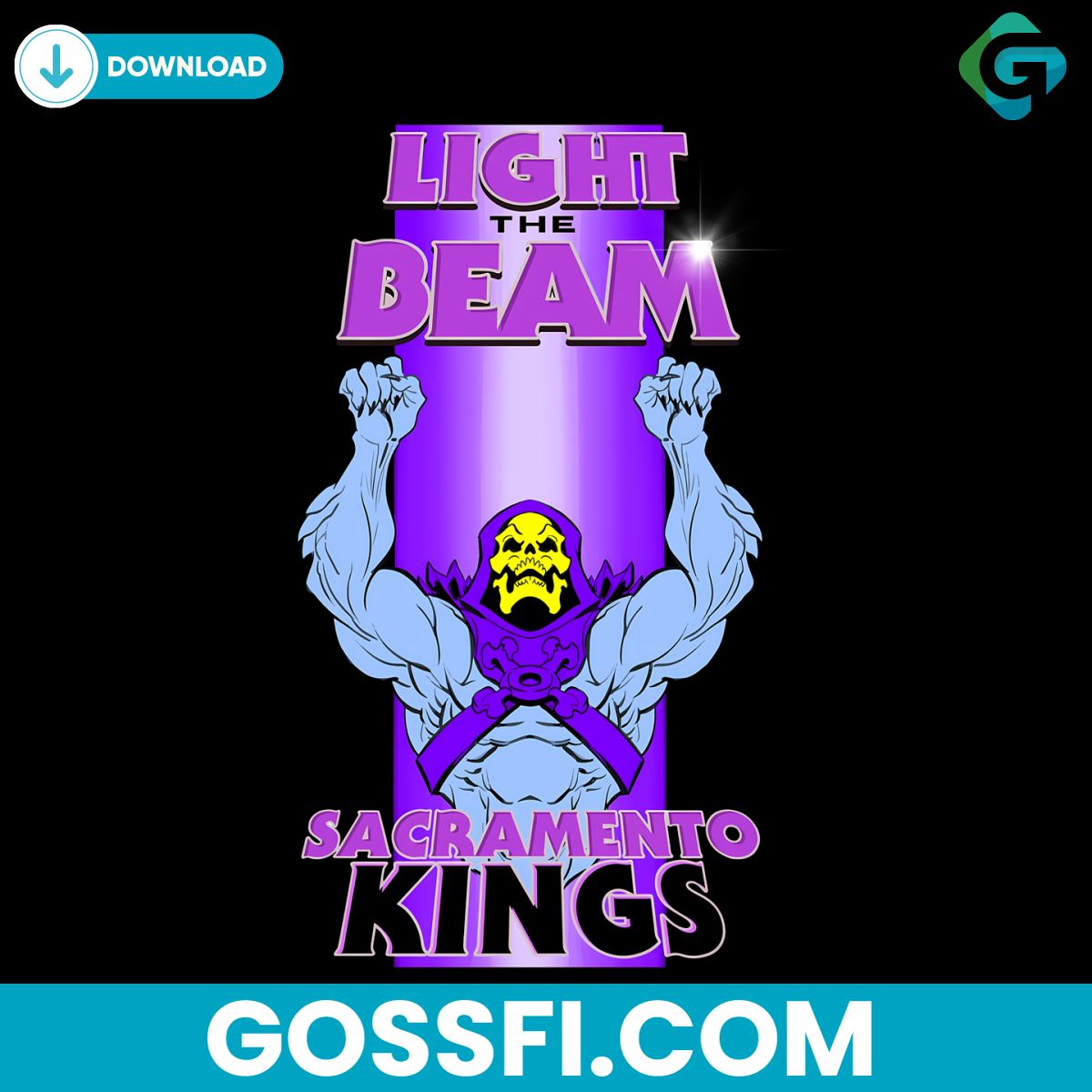 light-them-beam-sacramento-kings-monster-png