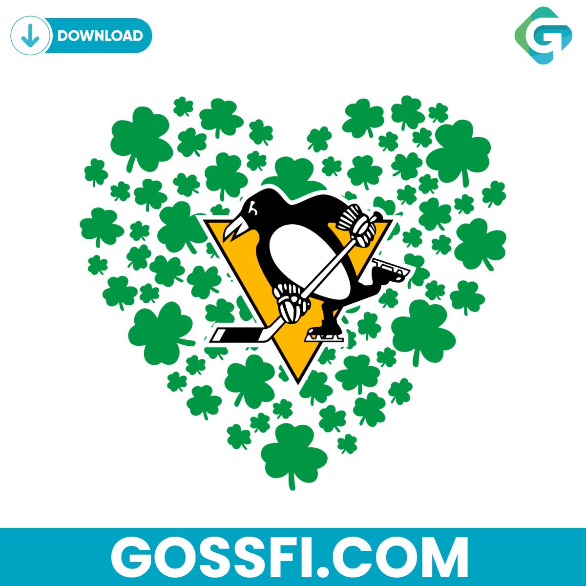 clover-leaf-st-patrick-day-pittsburgh-penguins-svg