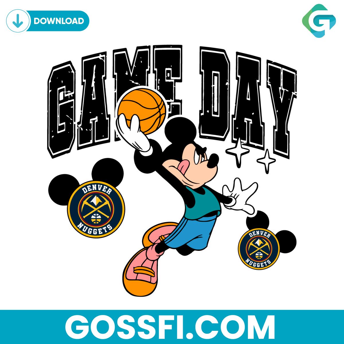 retro-basketball-game-day-denver-nuggets-svg