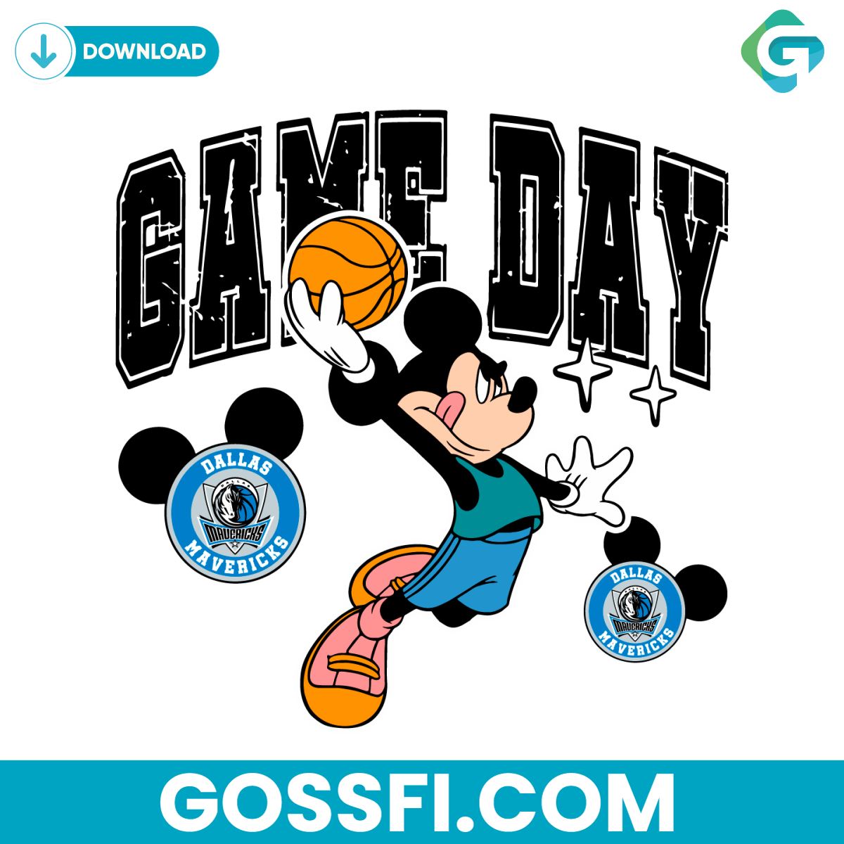 retro-basketball-game-day-dallas-mavericks-svg