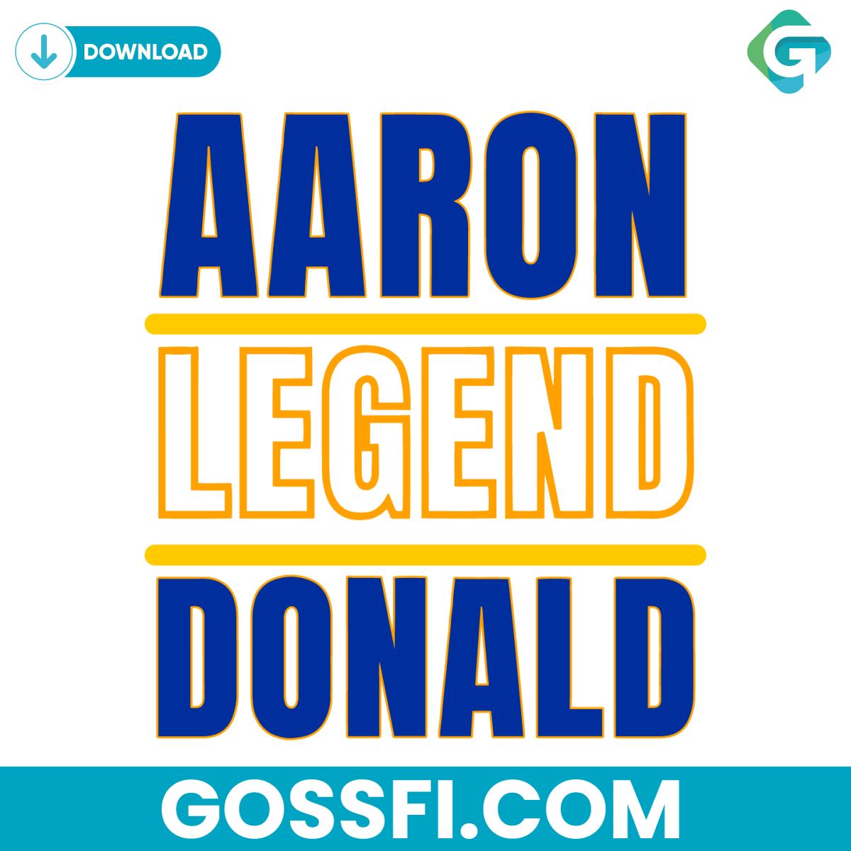 aaron-donald-legend-los-angeles-rams-football-svg
