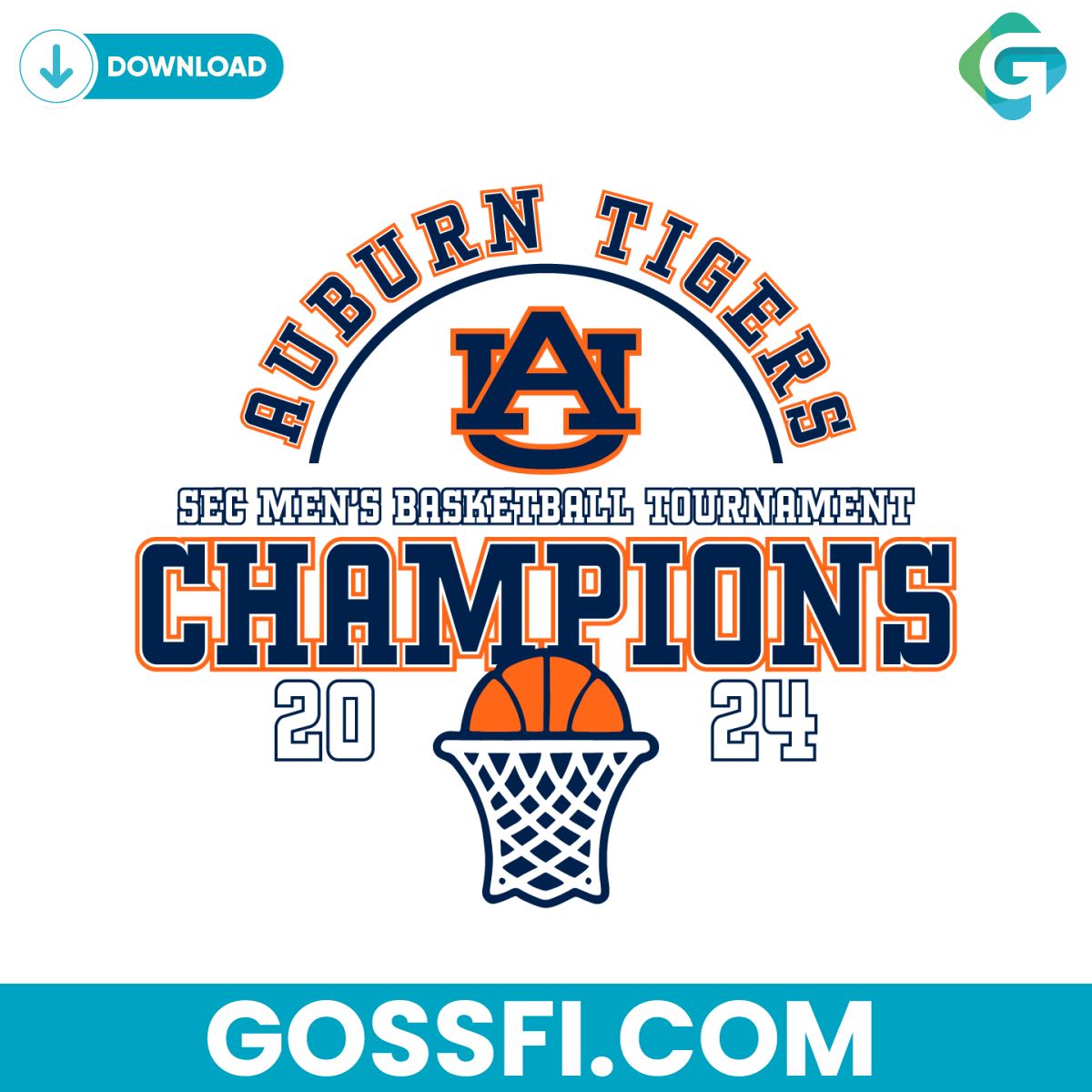 auburn-tigers-sec-mens-basketball-tournament-champions-2024-svg