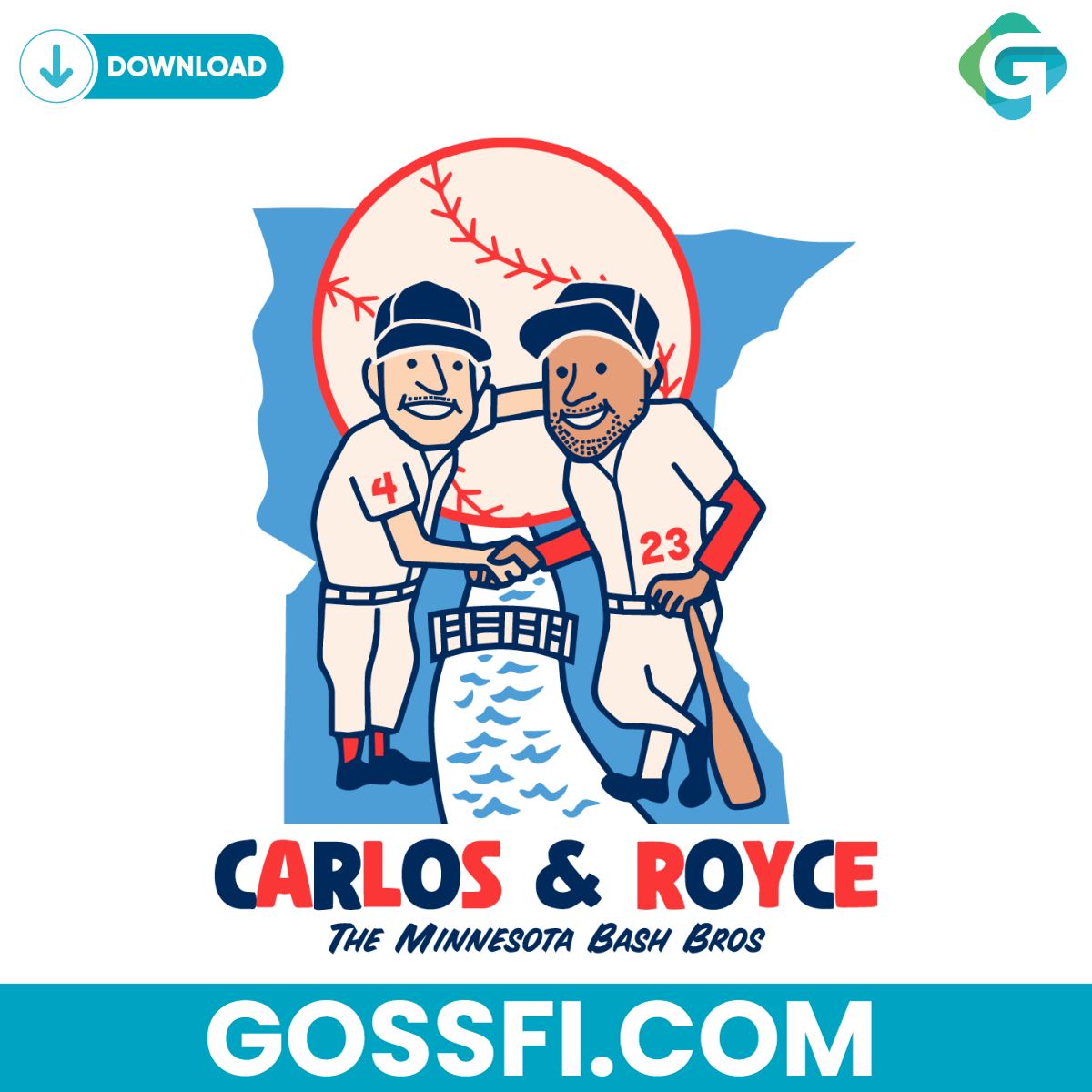 the-minnesota-bash-bros-carlos-correa-and-royce-lewis-svg