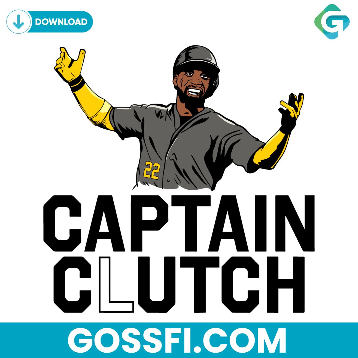 captain-clutch-andrew-mccutchen-pittsburgh-pirates-svg