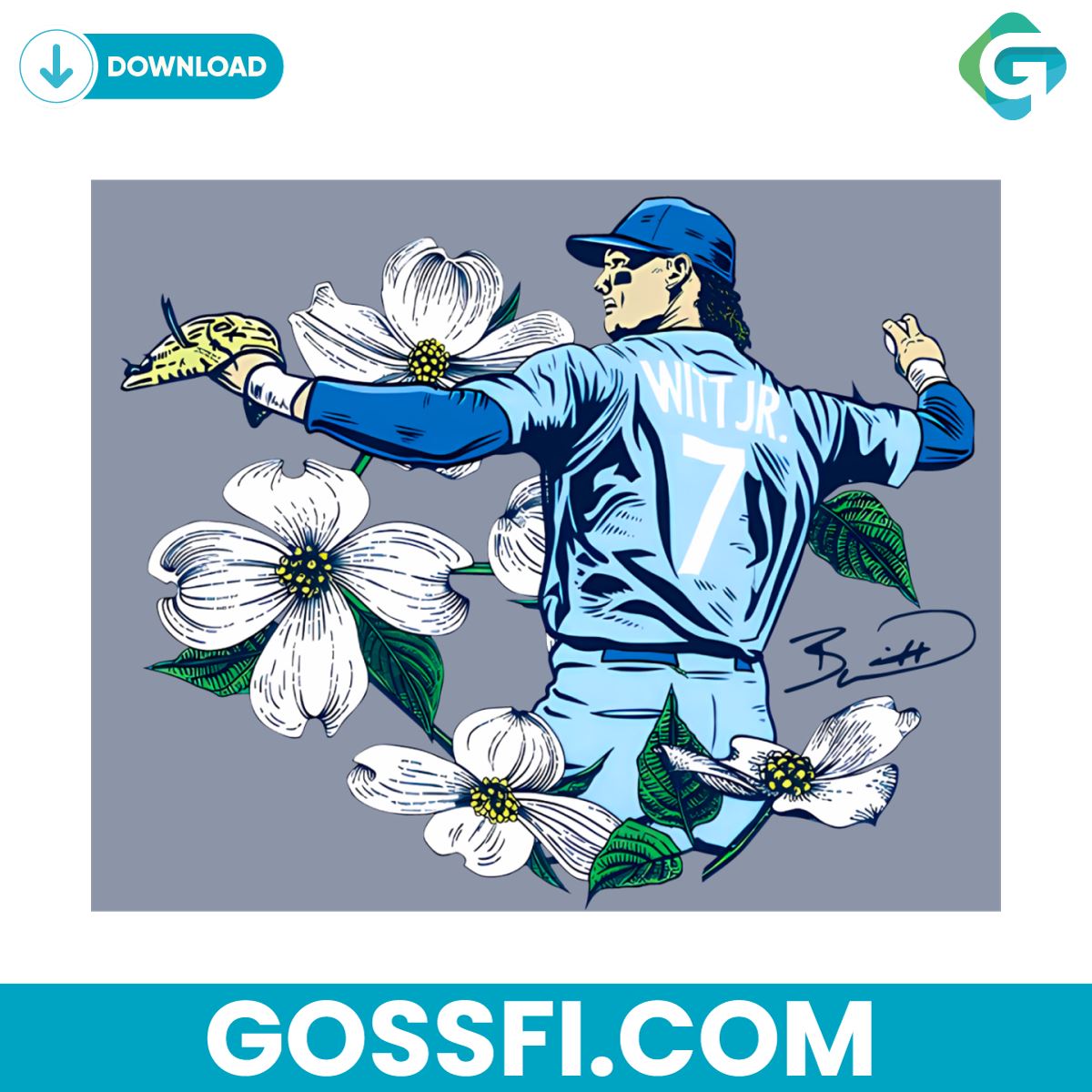 bobby-witt-jr-kansas-city-bloom-player-baseball-png