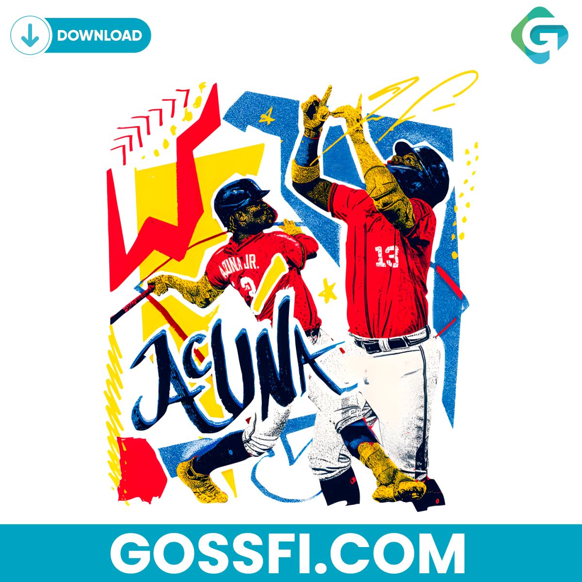 ronald-acua-jr-diamond-art-atlanta-braves-baseball-png