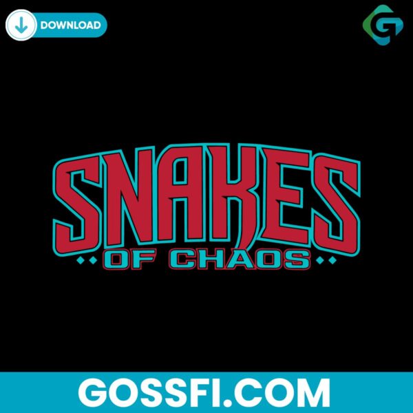 snakes-of-chaos-arizona-diamondbacks-svg