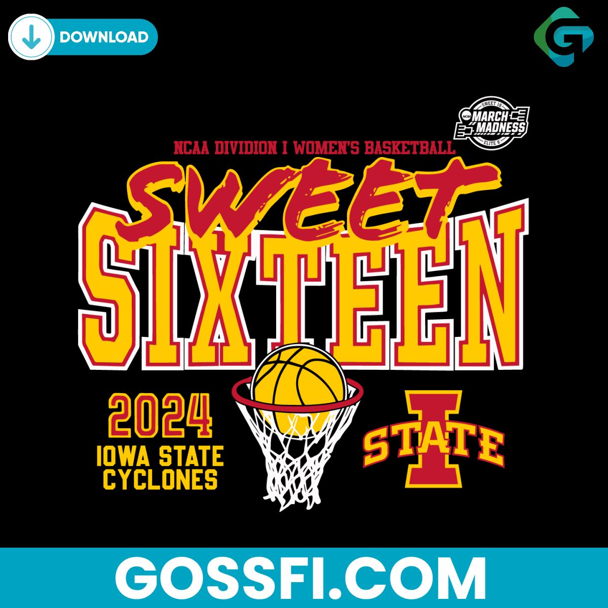 iowa-state-cyclones-2024-ncaa-womens-basketball-sweet-16-svg