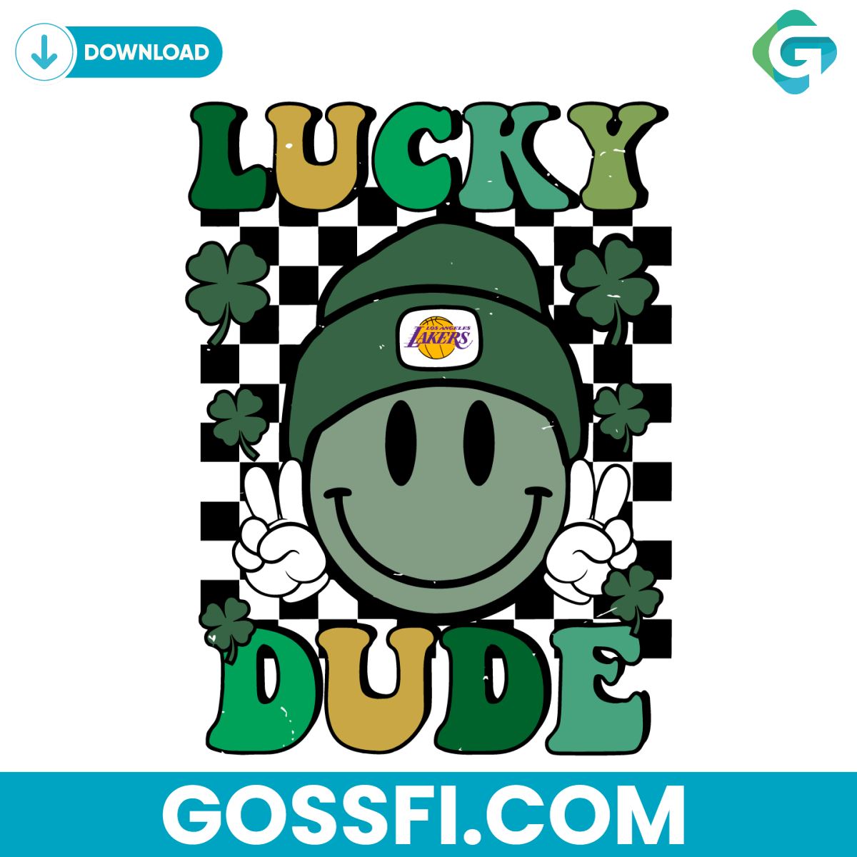 happy-face-lucky-dude-los-angeles-lakers-nba-svg