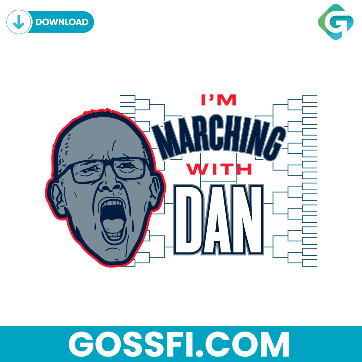 uconn-huskies-im-marching-with-dan-hurley-svg