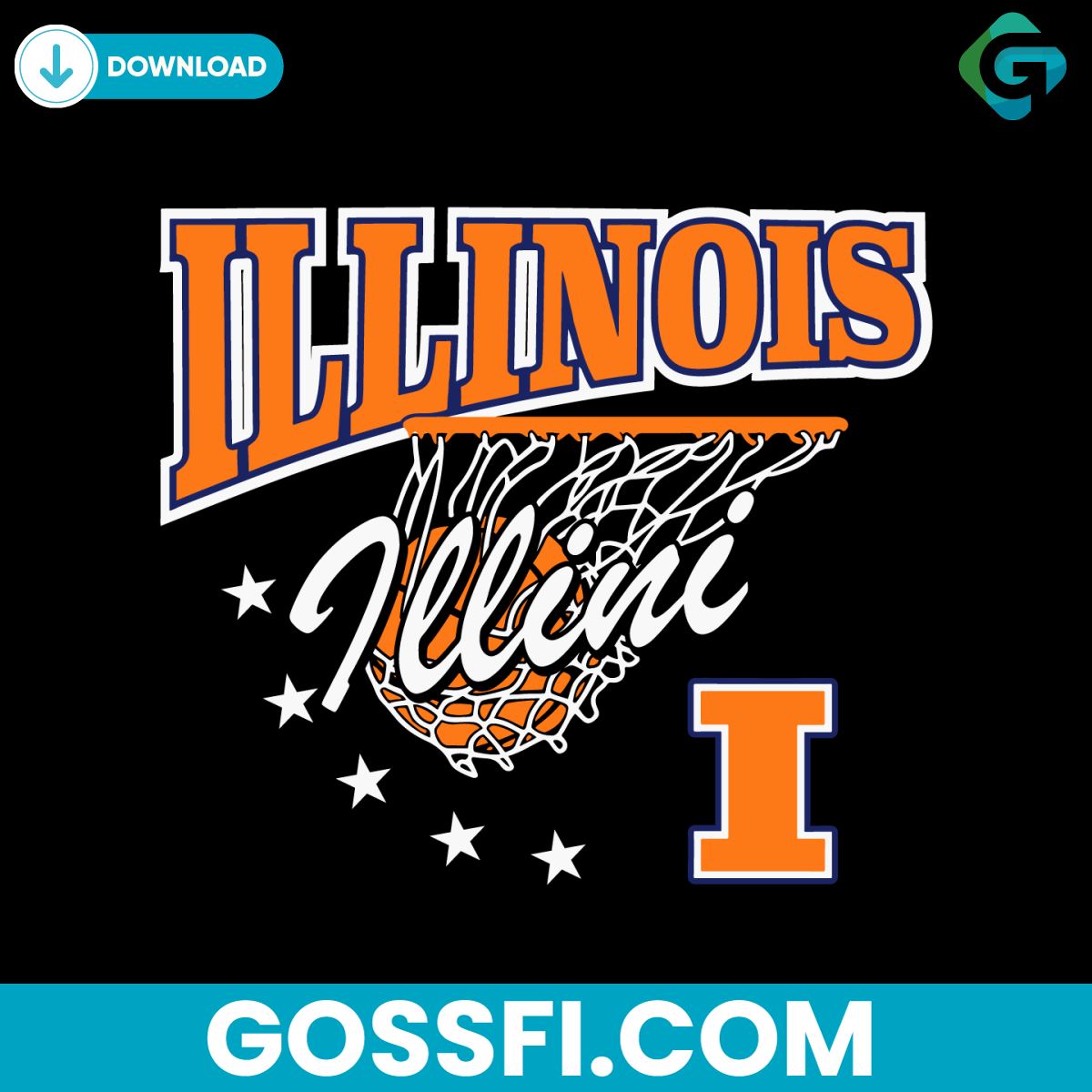 illinois-fighting-illini-basketball-net-ncaa-svg-digital-download