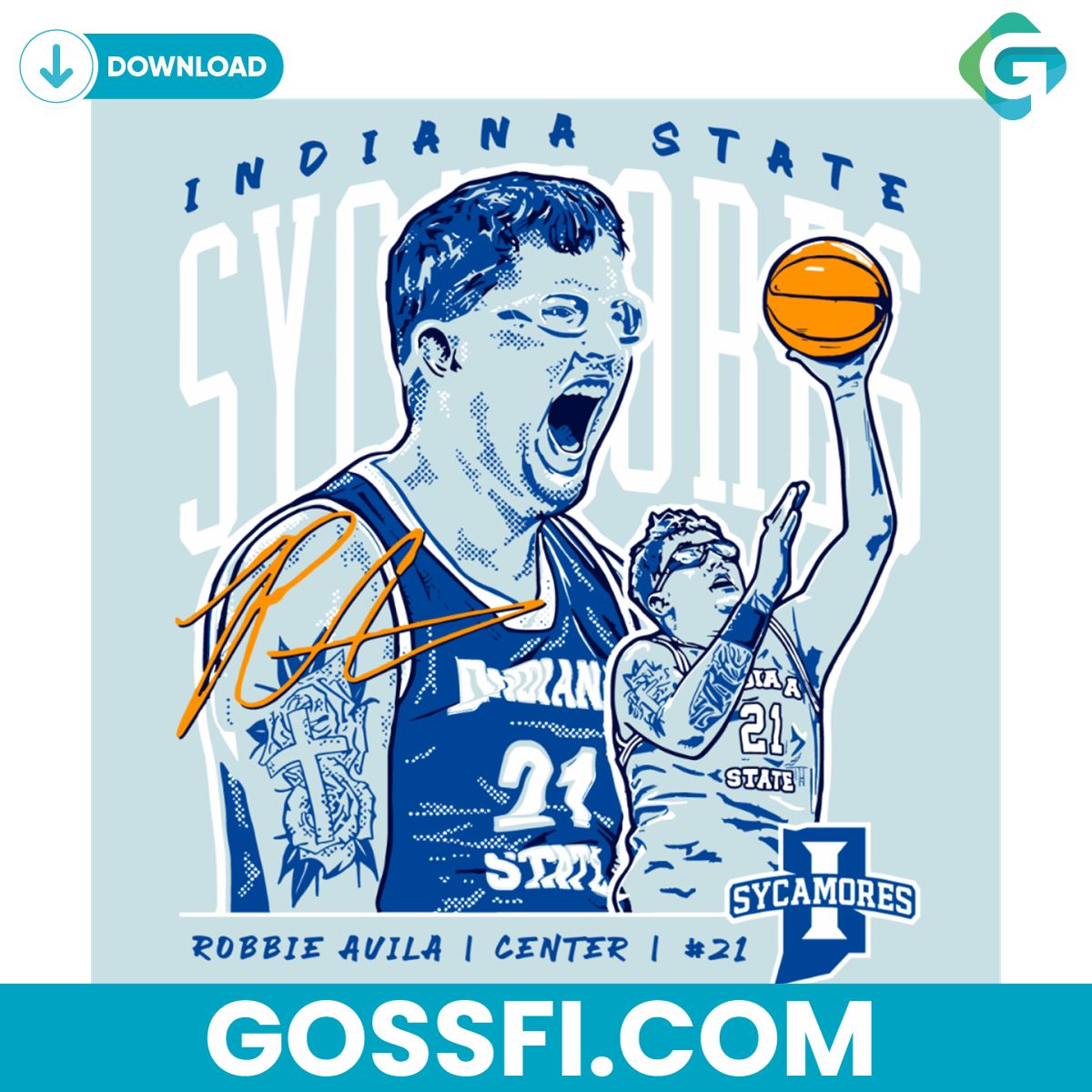 indiana-state-robbie-avila-ncaa-basketball-svg