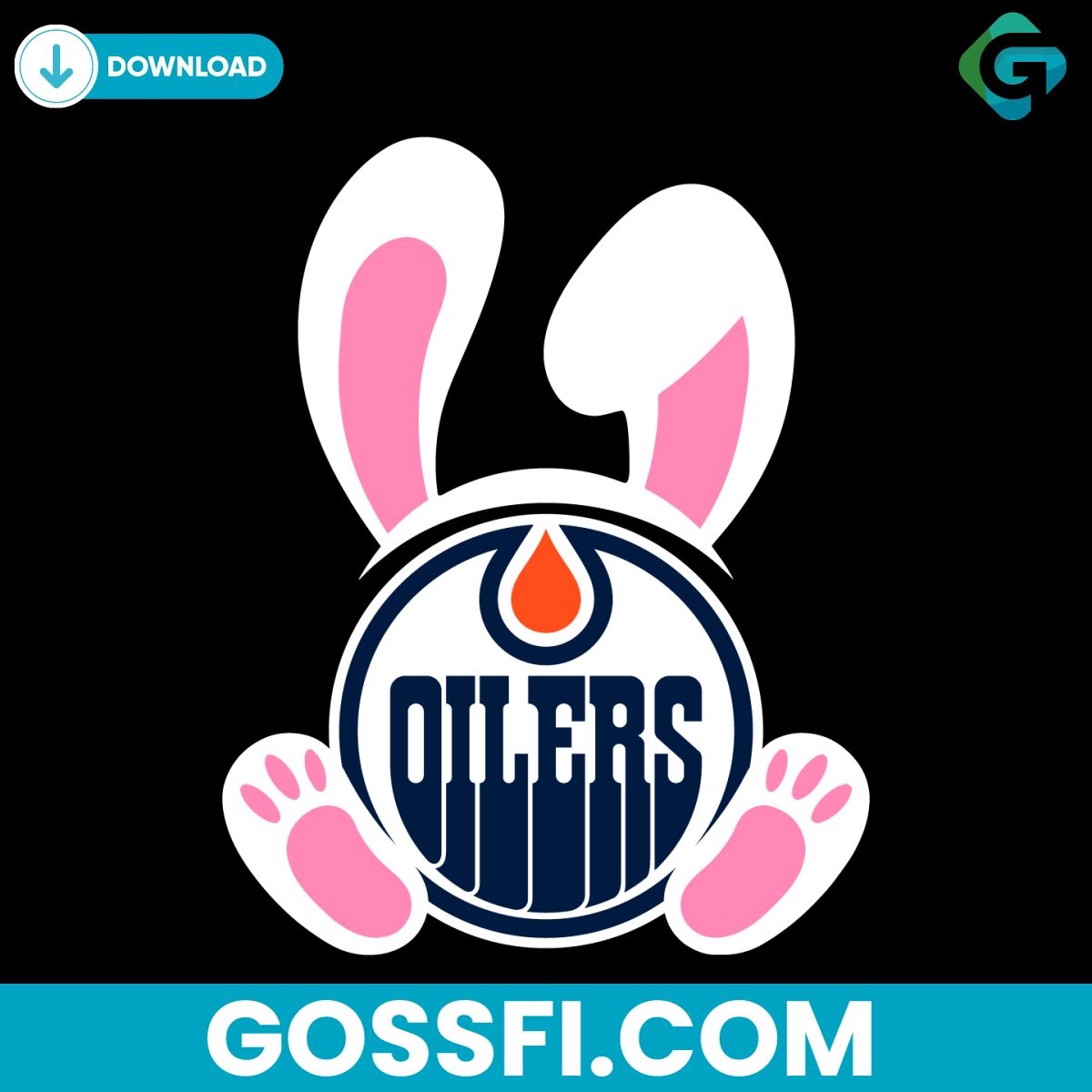 edmonton-oilers-easter-bunny-svg-digital-download