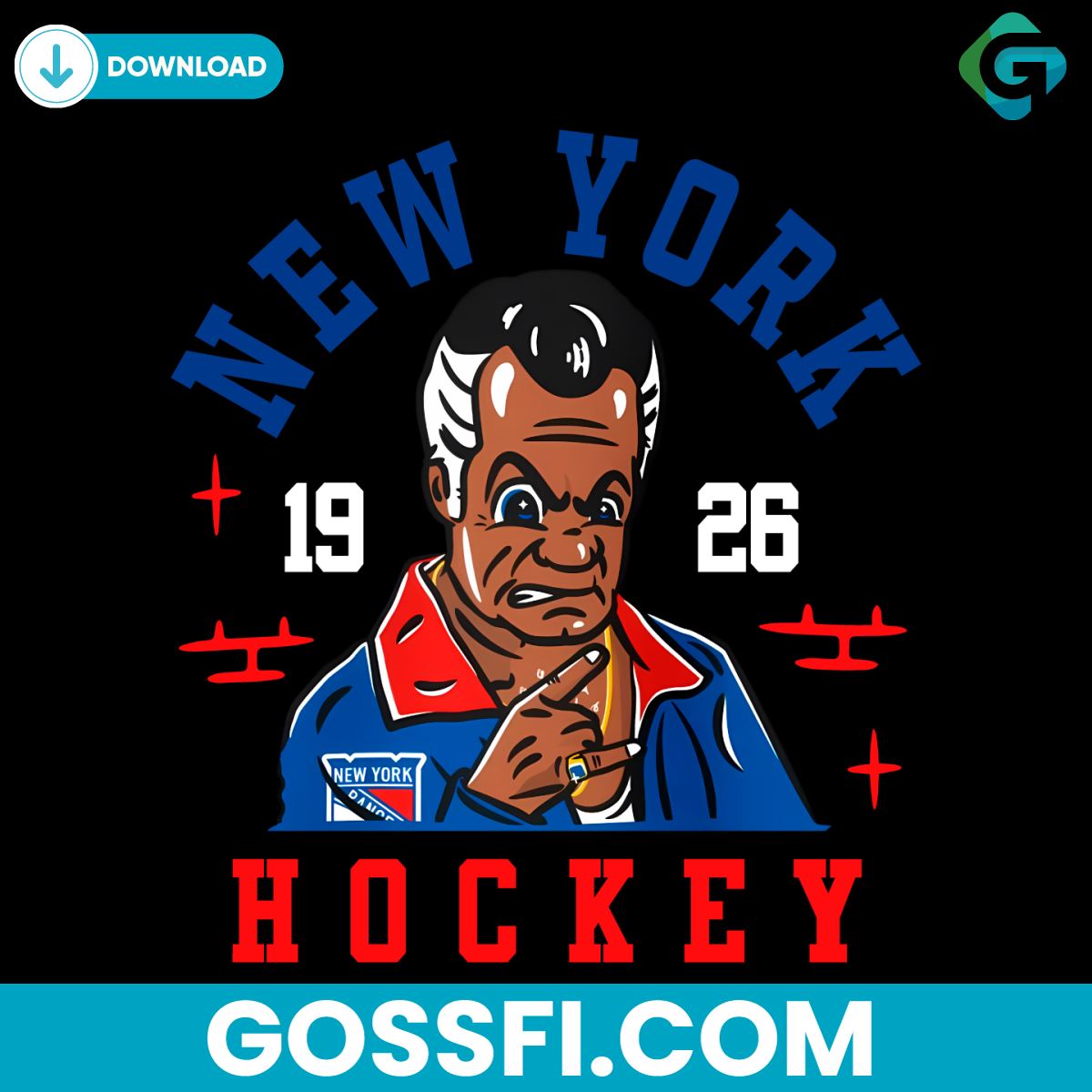 paulie-walnuts-new-york-rangers-hockey-png