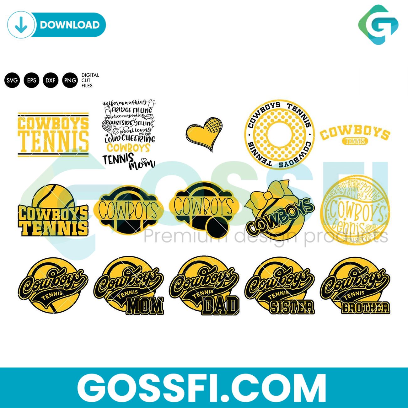 cowboys-tennis-bundle-svg-digital-download
