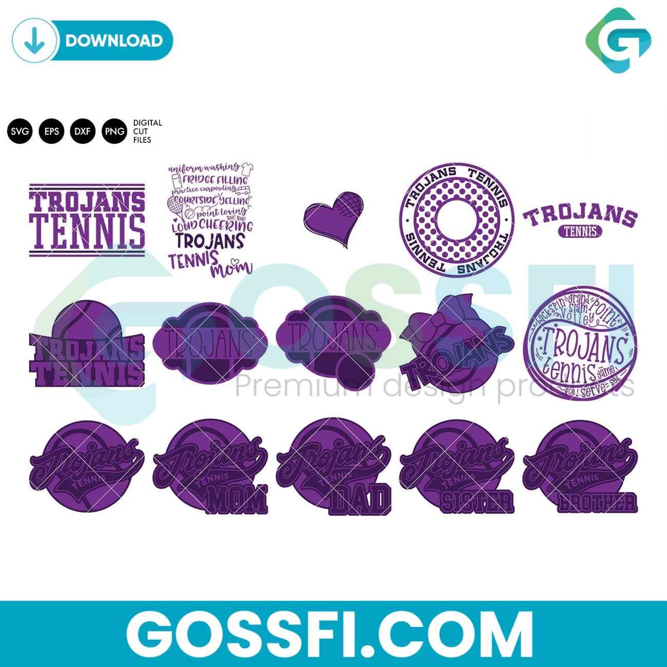 trojans-tennis-bundle-svg-digital-download