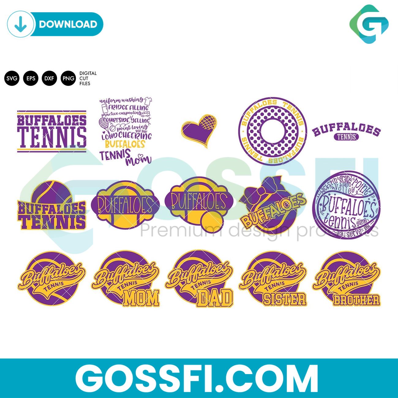 buffaloes-tennis-bundle-svg-digital-download