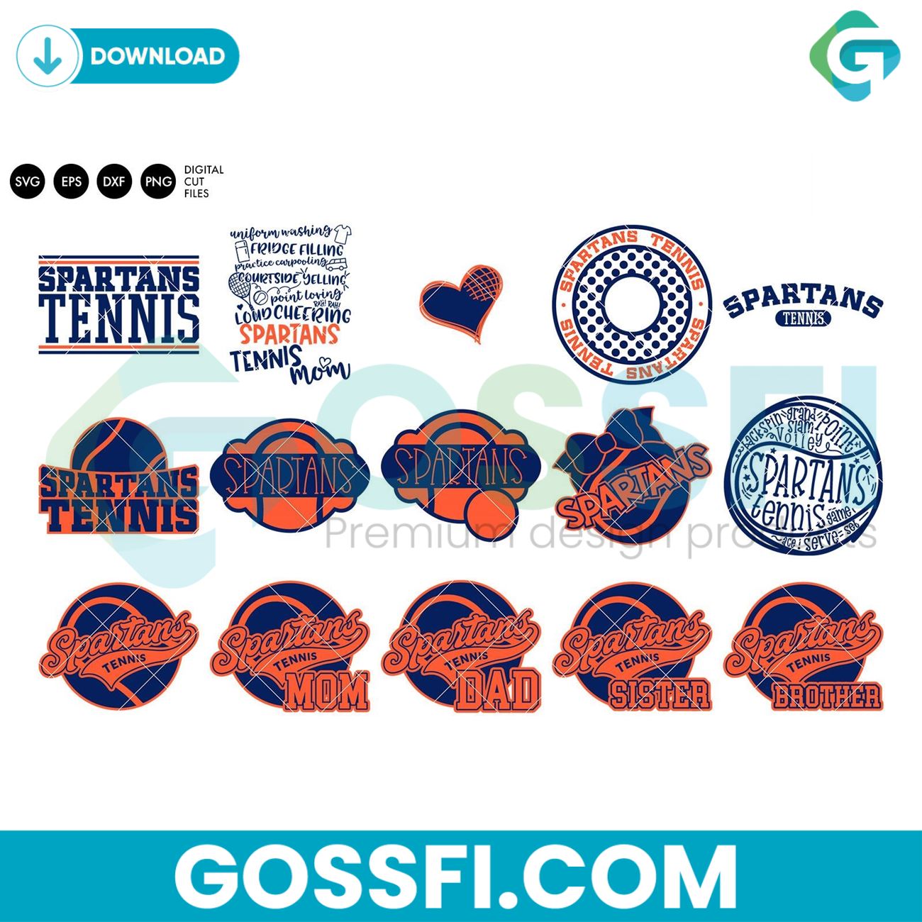 spartans-tennis-bundle-svg-digital-download