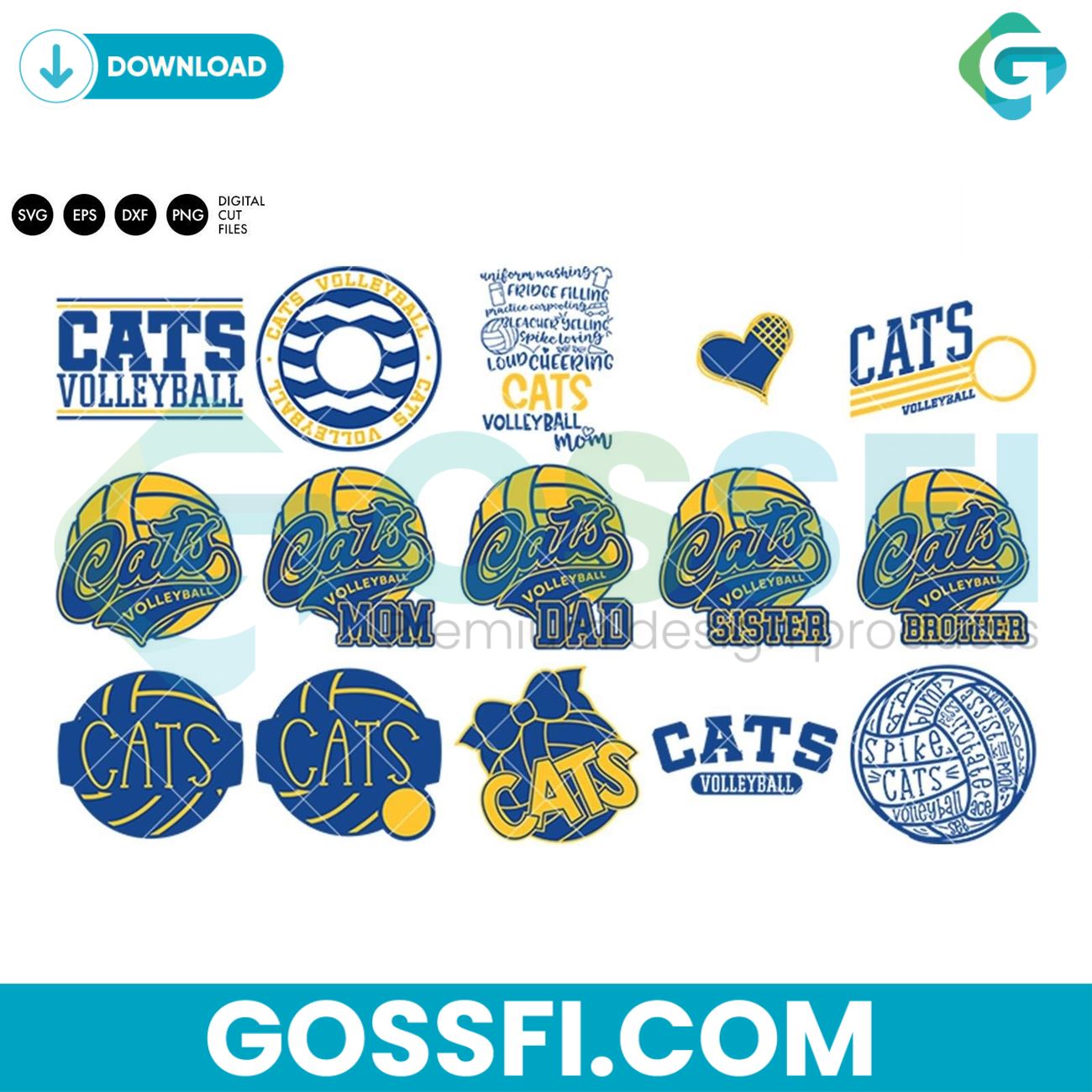cats-volleyball-spirit-bundle-svg-digital-download