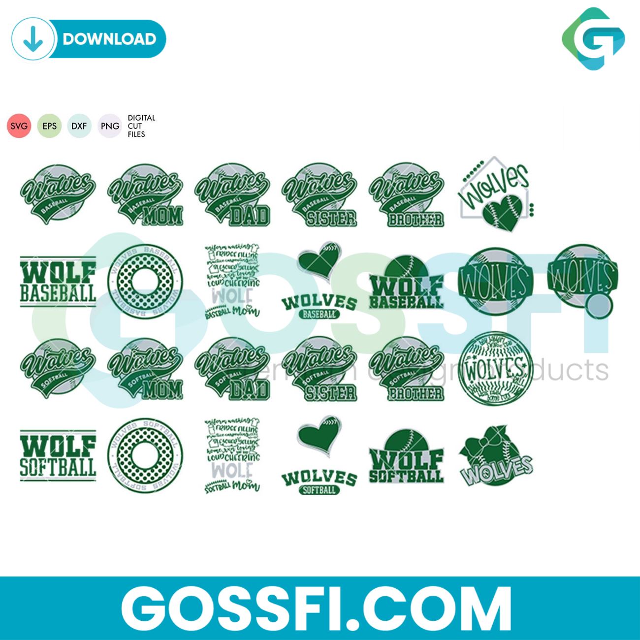 wolves-baseball-svg-digital-download