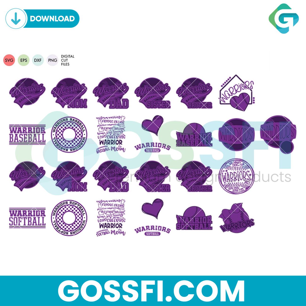 warriors-baseball-svg-digital-download