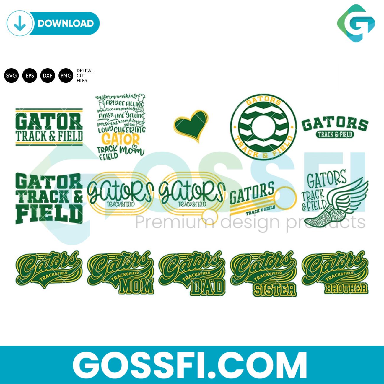 gators-track-svg-digital-download
